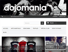 Tablet Screenshot of dojomania.com